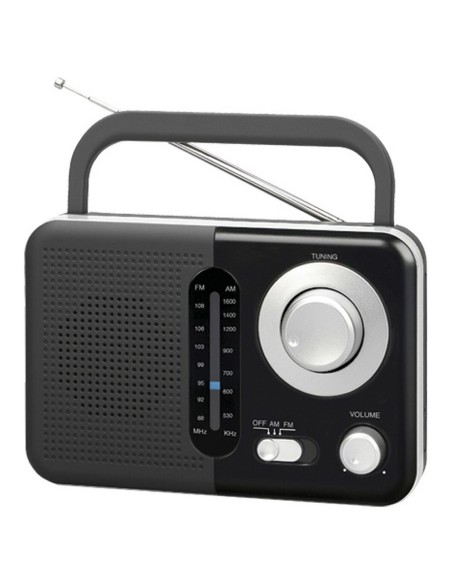 Radio TM Electron Negro | Tienda24 Tienda24.eu