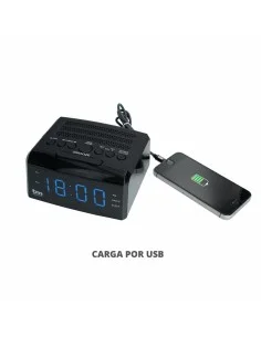 Clock-Radio Aiwa CRU-19RD Red | Tienda24 Tienda24.eu