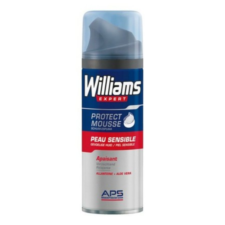 Espuma de Barbear Protect Mousse Williams (200 ml) de Williams, Espumas - Ref: S4508569, Preço: 4,24 €, Desconto: %