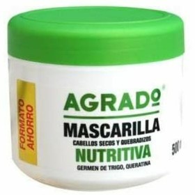 Máscara Capilar Nutritive Agrado (500 ml) de Agrado, Máscaras - Ref: S4509805, Preço: 5,13 €, Desconto: %