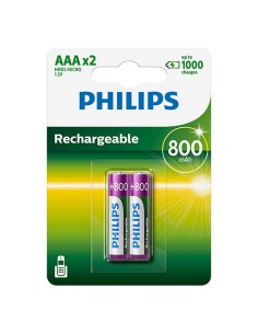 Batteria ricaricabile Philips Batería R03B2A80/10 1.2 V 800 mAh da Philips, Pile monouso - Ref: S6502372, Precio: €6.95, Desc...