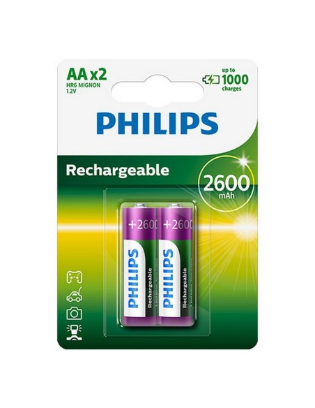 Batterie Philips 2600 mAh | Tienda24 Tienda24.eu