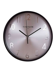 Reloj de Pared Romimex Blanco Negro Madera 60 x 60 x 5 cm | Tienda24 Tienda24.eu