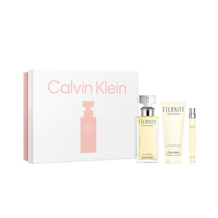 Cofanetto Profumo Donna Calvin Klein Eternity EDP 3 Pezzi | Tienda24 - Global Online Shop Tienda24.eu