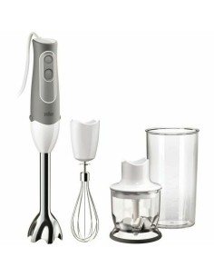 Wasserdichter Mixer Braun Multi Quick 3 INOX Blau Weiß 700 W | Tienda24 Tienda24.eu