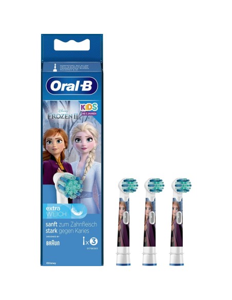 Replacement Head Oral-B Stages Power Frozen 3 Units | Tienda24 Tienda24.eu