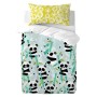 Federa HappyFriday Moshi Moshi Panda garden blue Multicolore 50 x 75 cm di HappyFriday, Lenzuola e federe per cuscino - Rif: ...