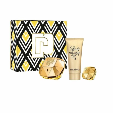 Cofanetto Profumo Donna Paco Rabanne EDP Lady Million EDP 3 Pezzi di Paco Rabanne, Set - Rif: S4519758, Prezzo: 103,08 €, Sco...