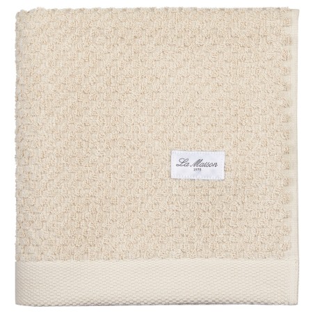 Toalla de baño La Maison Beige 100 % algodón 30 x 50 cm de La Maison, Toallas - Ref: S5002542, Precio: 9,45 €, Descuento: %