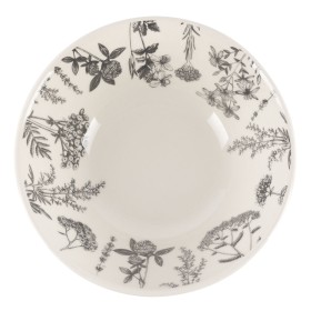 Assiette plate DKD Home Decor Blanc Porcelaine 27 x 27 x 2 cm | Tienda24 - Global Online Shop Tienda24.eu