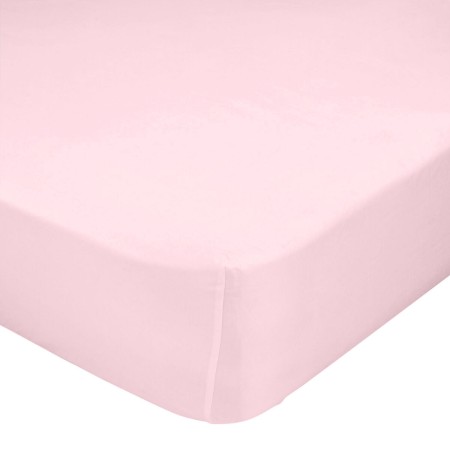 Sábana Bajera HappyFriday BASIC KIDS Rosa claro 60 x 120 x 14 cm de HappyFriday, Sábanas y fundas de almohada - Ref: D1610133...