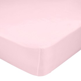 Fitted sheet HappyFriday BASIC KIDS Light Pink 70 x 140 x 14 cm by HappyFriday, Sheets and pillowcases - Ref: D1610134, Price...