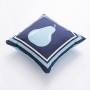 Cushion Benetton Blue Pear 40 x 40 cm Squared by Benetton, Cushions - Ref: S5003638, Price: 9,45 €, Discount: %