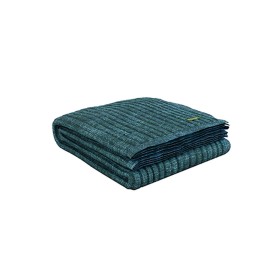 Blanket Benetton Blue 140 x 190 cm Acrylic by Benetton, Blankets and bedcovers - Ref: S5003640, Price: 31,19 €, Discount: %