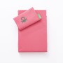 Set di Lenzuola Benetton Rosa Individuale 3 Pezzi di Benetton, Lenzuola e federe per cuscino - Rif: S5003643, Prezzo: 39,58 €...