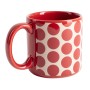 Juego de Tazas Benetton Rojo Gres Topos 4 Piezas de Benetton, Tazas - Ref: S5003650, Precio: 18,55 €, Descuento: %