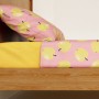 Set di Lenzuola Benetton Giallo Rosa Standard Mela 4 Pezzi di Benetton, Lenzuola e federe per cuscino - Rif: S5003652, Prezzo...