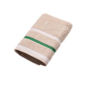 Serviette de toilette Benetton Beige 50 x 90 cm Rayures de Benetton, Serviettes de bain - Réf : S5003659, Prix : 9,45 €, Remi...