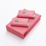 Juego de Sábanas Benetton Rosa 4 Piezas de Benetton, Sábanas y fundas de almohada - Ref: S5003663, Precio: 62,22 €, Descuento: %