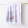 Bath towel Beverly Hills Polo Club Blue White 100% cotton 80 x 165 cm | Tienda24 - Global Online Shop Tienda24.eu