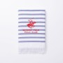 Bath towel Beverly Hills Polo Club Blue White 100% cotton 80 x 165 cm | Tienda24 - Global Online Shop Tienda24.eu