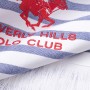 Bath towel Beverly Hills Polo Club Blue White 100% cotton 80 x 165 cm | Tienda24 - Global Online Shop Tienda24.eu