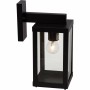 Aplique de Pared Brilliant Gaia Exterior Negro Met