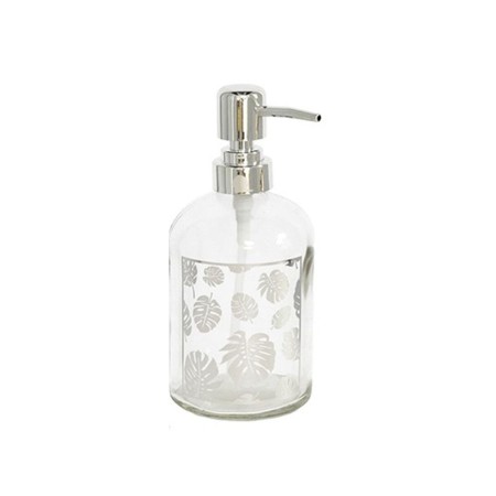 Dispenser di Sapone Gerimport Trasparente Argentato 430 ml | Tienda24 - Global Online Shop Tienda24.eu