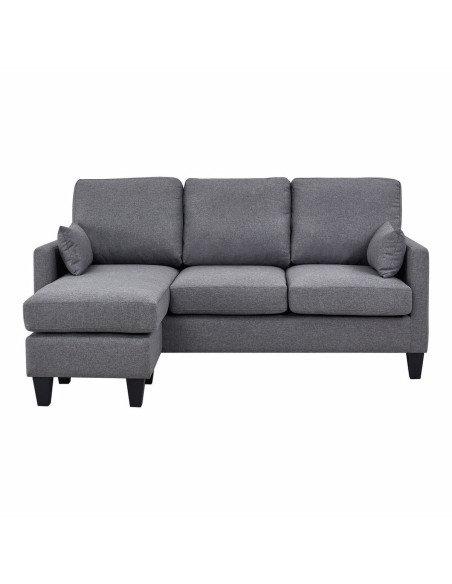 Sofabed Astan Hogar Chaise Lounge Grey | Tienda24 Tienda24.eu