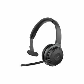 Headphones with Microphone V7 HB605M    Black by V7, Headphones and accessories - Ref: S55005571, Price: 59,22 €, Discount: %