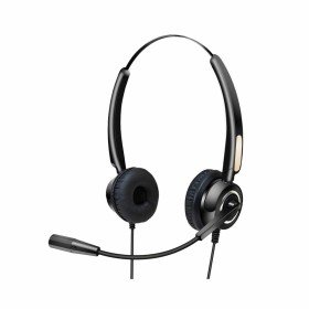 Auricolari con Microfono Urban Factory HBV01UF Nero di Urban Factory, Cuffie e accessori - Rif: S55008704, Prezzo: 28,48 €, S...