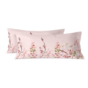 Federa HappyFriday Chinoiserie rose Multicolore Osimano 150 Fili 45 x 110 cm (2 Unità) di HappyFriday, Lenzuola e federe per ...