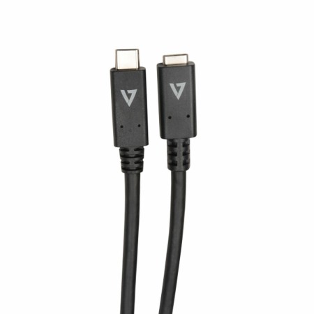 Câble USB C V7 V7UC3EXT-2M   Noir de V7, Câbles USB - Réf : S55009086, Prix : 11,12 €, Remise : %