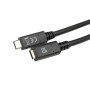 Câble USB C V7 V7UC3EXT-2M   Noir de V7, Câbles USB - Réf : S55009086, Prix : 11,12 €, Remise : %