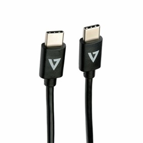 Câble USB C V7 V7USB2C-1M   Noir de V7, Câbles USB - Réf : S55009088, Prix : 6,53 €, Remise : %