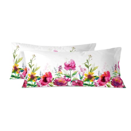 Funda de almohada HappyFriday Cassia Multicolor 45 x 110 cm (2 Unidades) de HappyFriday, Sábanas y fundas de almohada - Ref: ...