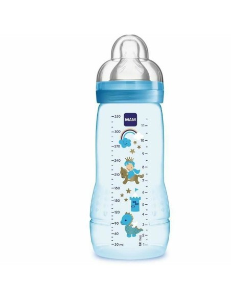 Baby-Flasche MAM Easy Active Blau 330 ml | Tienda24 Tienda24.eu