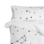 Taie d'oreiller HappyFriday Blanc Constellation Multicouleur 45 x 110 cm de HappyFriday, Draps et taies d'oreiller - Réf : D1...