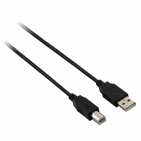 Câble Micro USB V7 V7E2USB2AB-03M  USB A USB B Noir de V7, Câbles USB - Réf : S55018780, Prix : 4,60 €, Remise : %