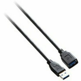 Câble USB V7 V7E2USB3EXT-03M  USB A Noir de V7, Câbles USB - Réf : S55018793, Prix : 9,10 €, Remise : %