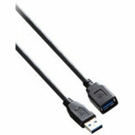 Cable USB A a USB C V7 V7U3.1AC-1M-BLK-1E  Negro | Tienda24 - Global Online Shop Tienda24.eu