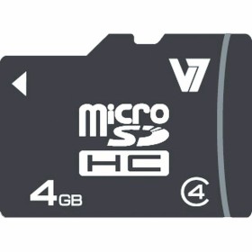 Micro SD Card V7 VAMSDH4GCL4R-2E 4GB 4 GB by V7, Memory cards - Ref: S55018858, Price: 6,06 €, Discount: %