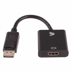 DisplayPort to HDMI Adapter V7 CBLDPHD-1N Black by V7, DisplayPort Cables - Ref: S55018862, Price: 8,57 €, Discount: %