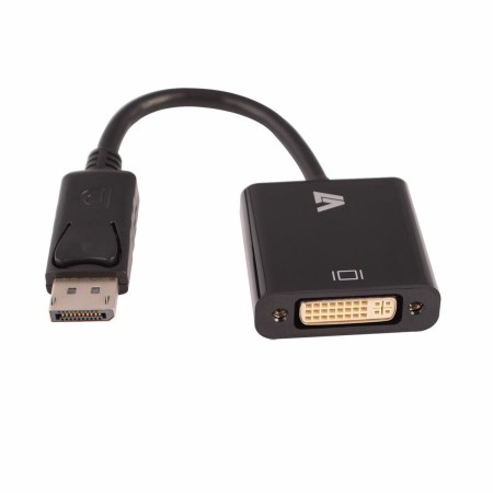 Adaptateur DisplayPort vers DVI V7 CBLDPDVI-1E   Noir de V7, Câbles DisplayPort - Réf : S55018863, Prix : 9,11 €, Remise : %