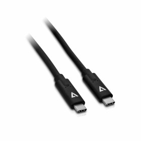 Câble USB C V7 V7UCC-1M-BLK-1E  1 m Noir de V7, Câbles USB - Réf : S55018969, Prix : 11,00 €, Remise : %