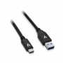 Cavo USB A con USB C V7 V7U2C-1M-BLK-1E  Nero 1 m di V7, Cavi USB - Rif: S55018972, Prezzo: 4,79 €, Sconto: %