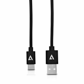 Câble USB A vers USB C V7 V7U2AC-2M-BLK-1E  Noir de V7, Câbles USB - Réf : S55018984, Prix : 6,36 €, Remise : %