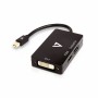 Mini DisplayPort-zu-VGA/DVI/HDMI-Adapter V7 V7MDP-DPDVIHDMI-1E  Schwarz | Tienda24 - Global Online Shop Tienda24.eu