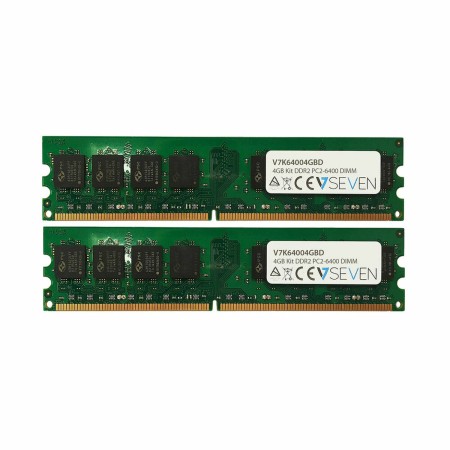 Memoria RAM V7 V7K64004GBD   4 GB DDR2 de V7, Memoria principal - Ref: S55019208, Precio: 23,39 €, Descuento: %