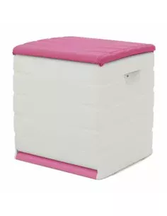 Coffre Plastiken 60 x 61 x 53 cm Beige Fuchsia Plastique de Plastiken, Coffre pour cour - Ref: S7103602, Precio: 70,86 €, Des...